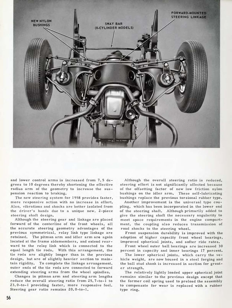 1958 Chevrolet Engineering Features Booklet Page 29